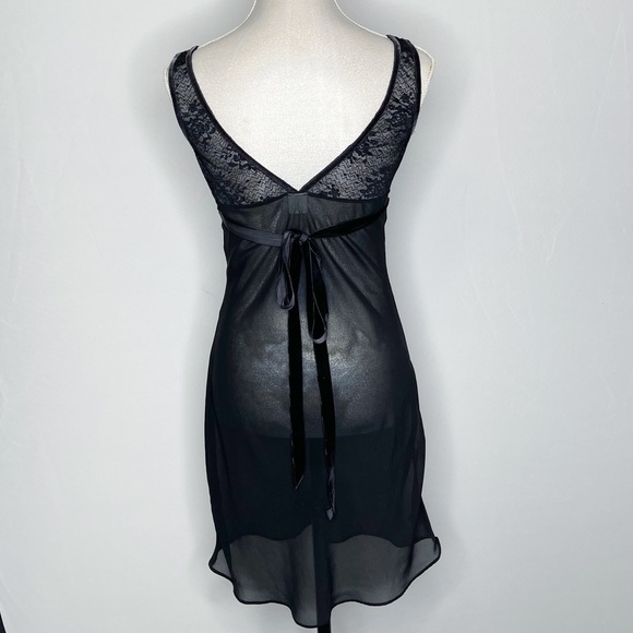 Y2K J.Lo by Jennifer Lopez for Yamamay Vintage Sheer Lace Chemise Nightie Small - Picture 4 of 9